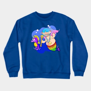 Horsing Around With Pride Crewneck Sweatshirt